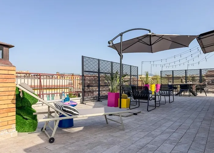 Secret Rooftop - Tor Vergata Metro C Apartment